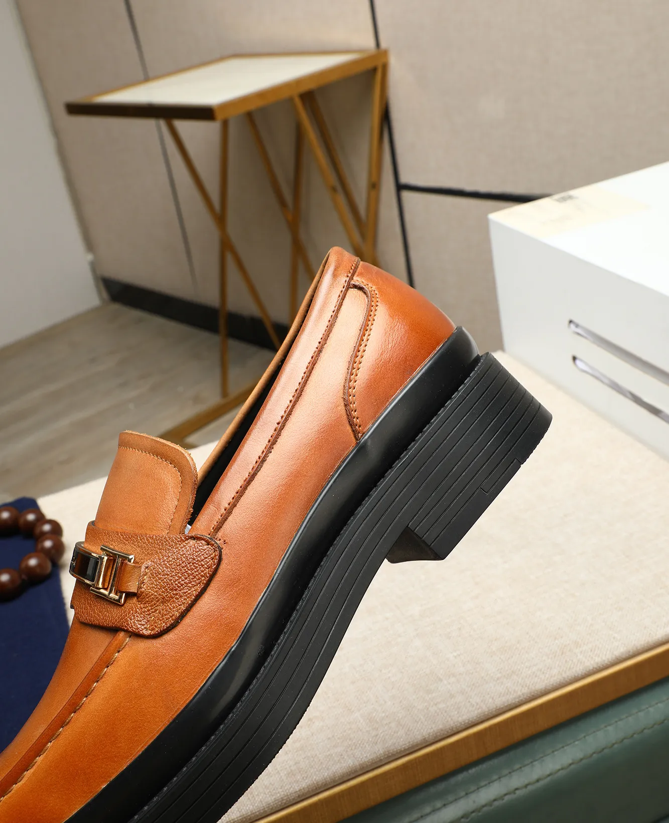 Men's men's shoes 💰540 (water-dyed cow leather) 📛📛PRADA high-end counter's latest formal business leather shoes 👔original and highest quality! Imported from Italy 🇮🇹 first-layer calfskin fabric ➕ cowhide lining Original outsole Formal size: 38➖44 (45 customized)